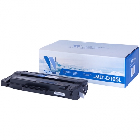 Картридж совм. NV Print MLT-D105L (№105L) черный для Samsung ML-1910/1915/2525/2580/SCX-4600 (2,5K)