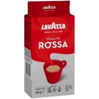 Кофе молотый Lavazza "Qualit?. Rossa", вакуумный пакет, 250г