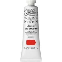Краска масляная профессиональная Winsor&Newton "Artists Oil", 37мл, красный кадмий