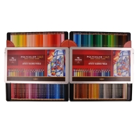 Карандаши цветные художественные Koh-I-Noor "Polycolor 3828", 144цв., заточен., 2 металл. пенала