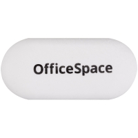 Ластик OfficeSpace "FreeStyle", овальный, термопластичная резина, 60*28*12мм