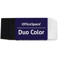 Ластик OfficeSpace "Duo Color", прямоугольный, ECO-ПВХ, 59*21*10мм