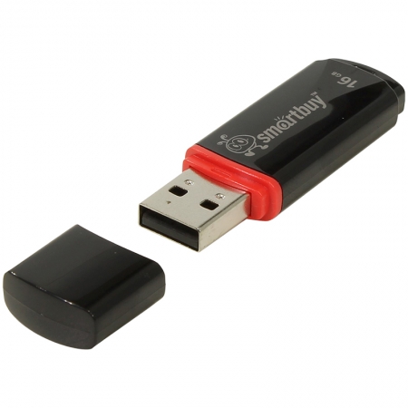 Память Smart Buy USB Flash 16GB Crown черный