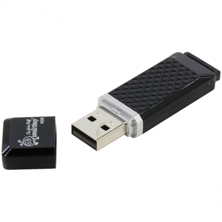Память Smart Buy USB Flash   8GB Quartz черный