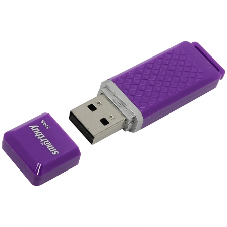 Память Smart Buy USB Flash 8GB Quartz фиолетовый