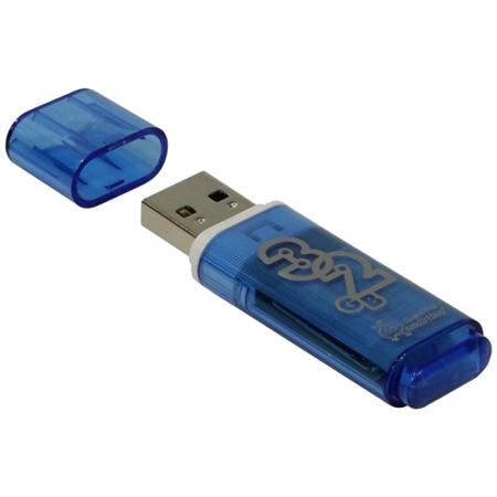 Память Smart Buy USB Flash  32GB Glossy голубой