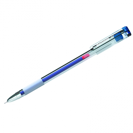 Ручка гелевая "Standard" синяя, 0,5мм, грип