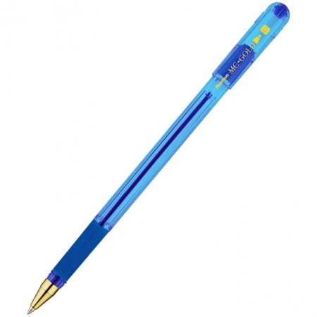 Ручка шариковая "MC Gold", синяя, 0,7мм, грип, штрих-код