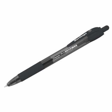 Ручка шариковая автоматическая "Classic Pro", черная, 0,7мм, грип