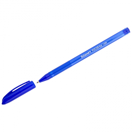 Ручка шариковая "Focus Icy", синяя, 1мм