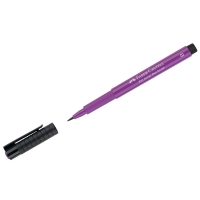 Ручка капиллярная Faber-Castell "Pitt Artist Pen Brush" цвет 134 малиновая, пишущий узел "кисть"