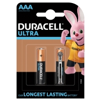 Батарейка Duracell UltraPower AAA (LR03) алкалиновая, 2BL