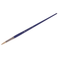 Кисть художественная синтетика упругая Гамма "Манеж", круглая №12, длинная ручка