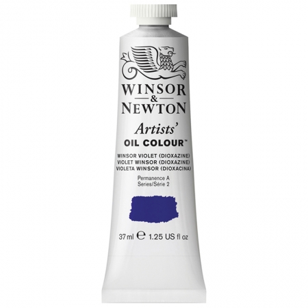Краска масляная профессиональная Winsor&Newton "Artists' Oil", 37 мл, Винзор фиолетовый (диоксазин)