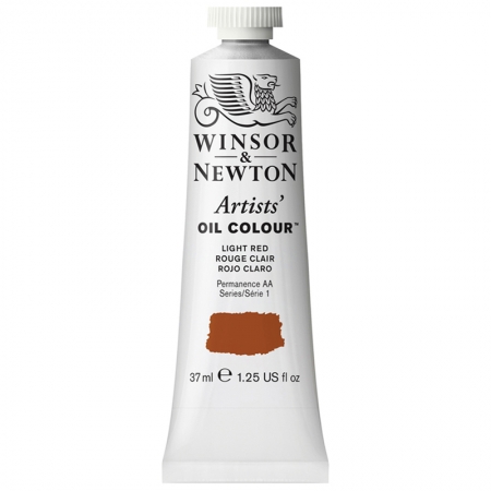 Краска масляная профессиональная Winsor&Newton "Artists' Oil", 37 мл светло-красный