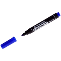 Маркер перманентный Centropen "8566" синий, пулевидный, 2,5мм