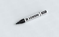 Маркер-краска LEKO, 4 мм, черный с нитроэмалью