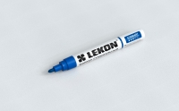 Маркер-краска LEKO, 4 мм, синий с нитроэмалью