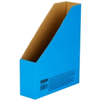 Накопитель-лоток архивный из микрогофрокартона OfficeSpace, 75мм, синий, до 700л.