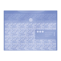 Папка-конверт на липучке Berlingo "Starlight S" А4, 180мкм, пастель, фиолетовая