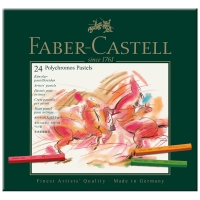 Пастель художественная Faber-Castell "Polychromos" 24цв., картон. упаковка