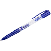 Ручка гелевая автоматическая Crown "Auto Jell" синяя, 0,7мм