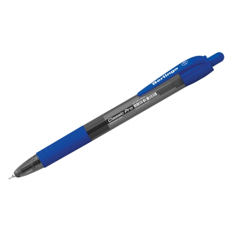 Ручка шариковая автоматическая "Classic Pro", синяя, 0,7мм, грип