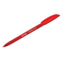 Ручка шариковая "Triangle 100T" красная, 0,7мм, трехгран., игольчатый стержень