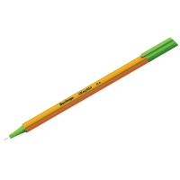 Ручка капиллярная Berlingo "Rapido" светло-зеленая, 0,4мм, трехгранная