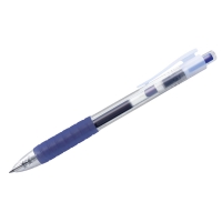 Ручка гелевая автоматическая Faber-Castell "Fast Gel" синяя, 0,7мм, грип
