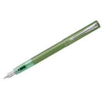 Ручка перьевая Parker "Vector XL Green" синяя, 0,8мм, подарочная упаковка
